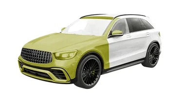 Zdjęcie wariantu zabezpieczenia folią PPF